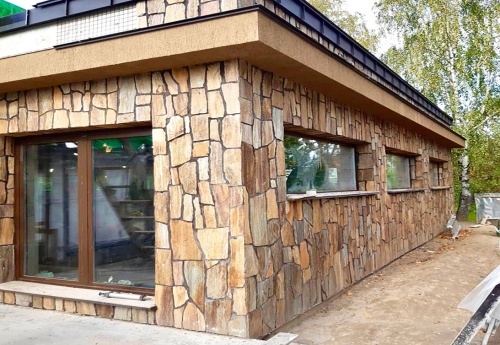 Плитняк кора дерева для фасада купить в Рошале