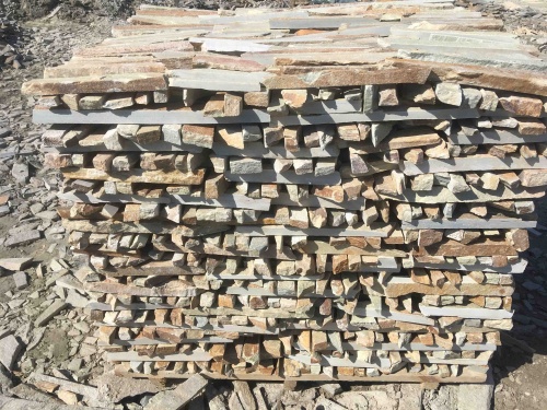 Горбушка златолит золотистый для облицовки купить в Рошале