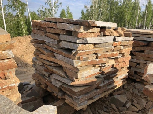 плитняк серицит для мощения