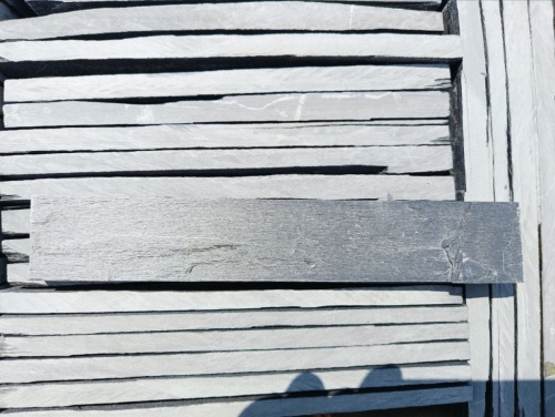 Плитка чёрная из натурального камня фасадная 30 см * 5 см, толщина 7 мм -30 мм купить в Рошале